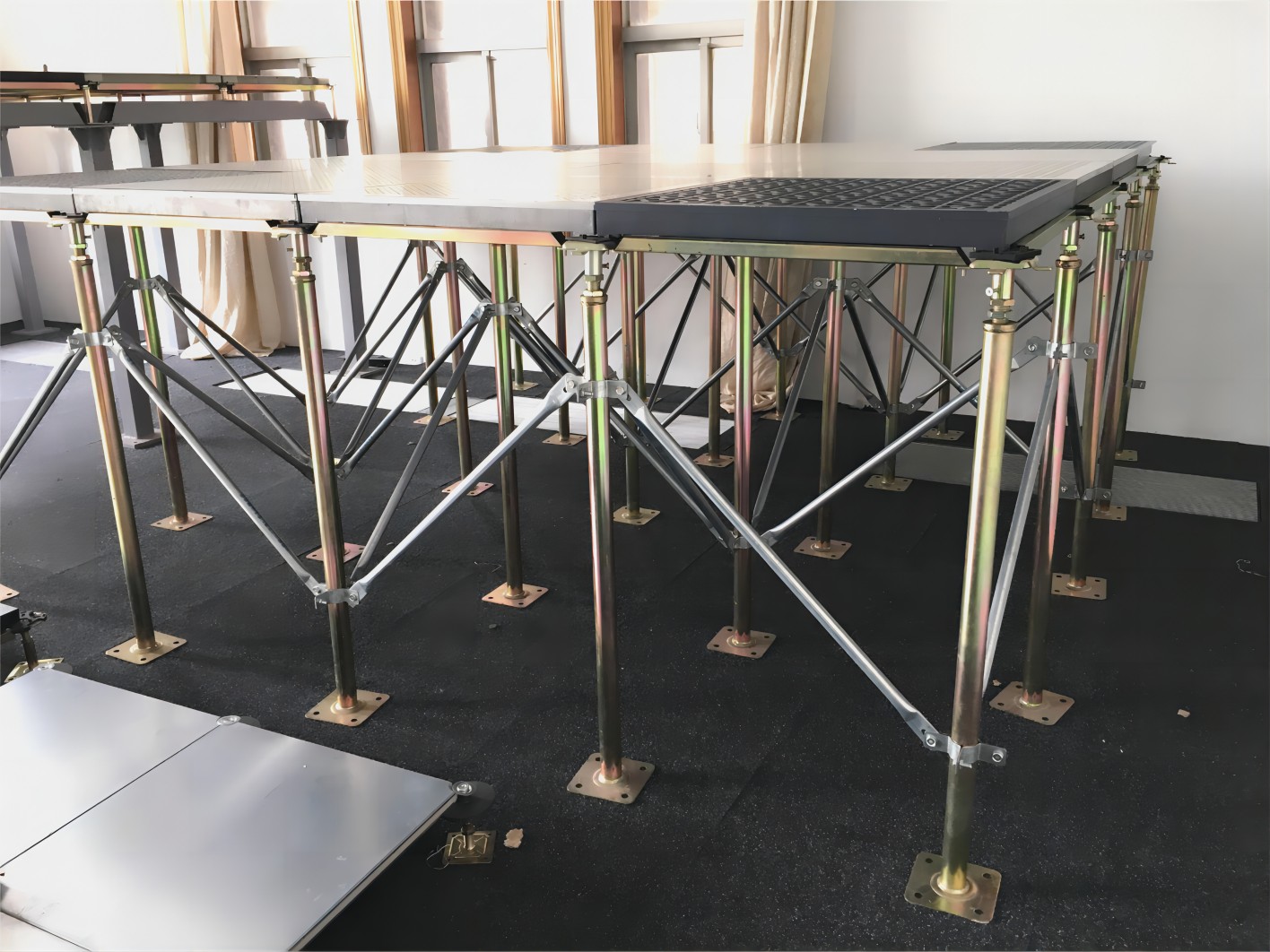 Seismic Pedestal and Bracing