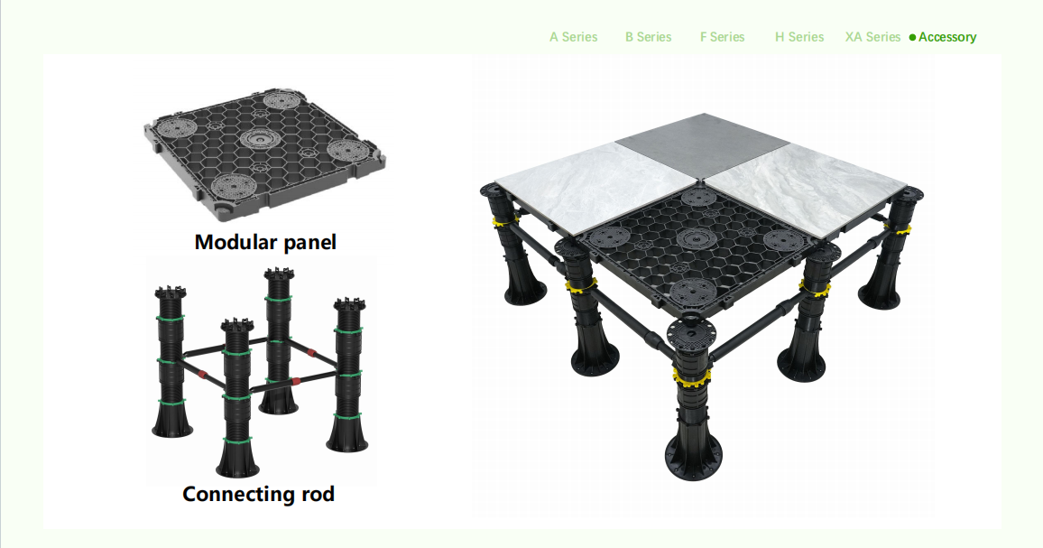 plastic pedestal accessories-2