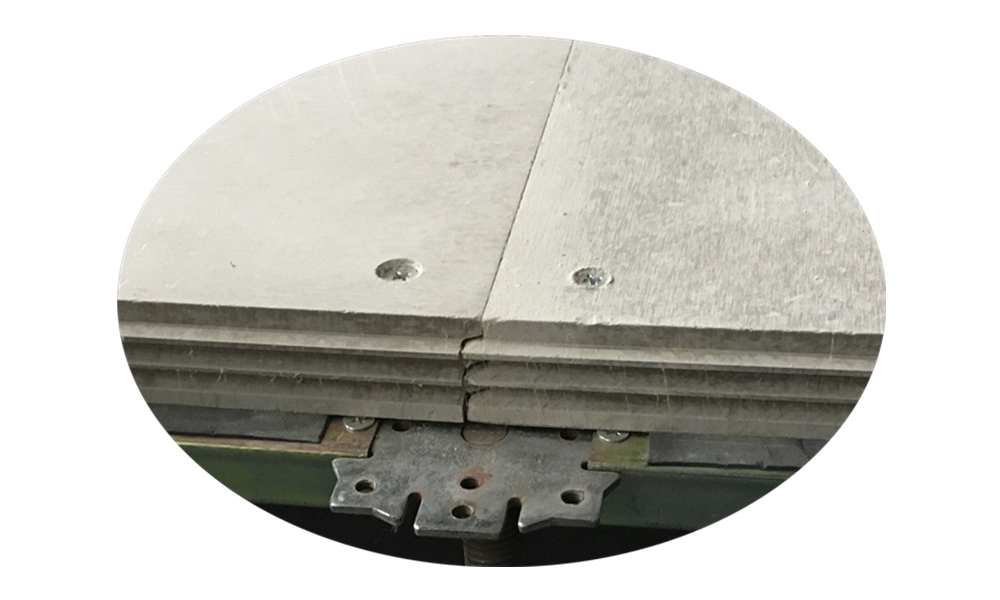 tongue&groove calcium sulphate raised floor 