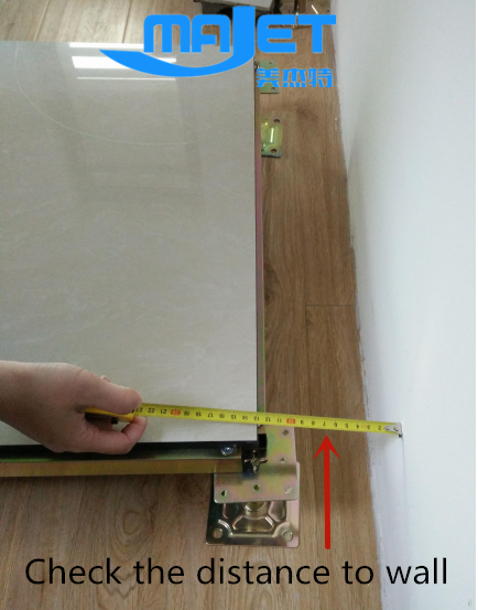 Check distance to wall