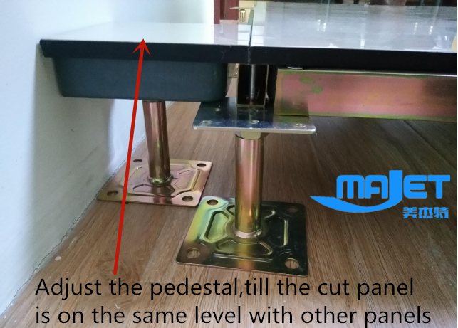 Adjust Raised Floor Leveling