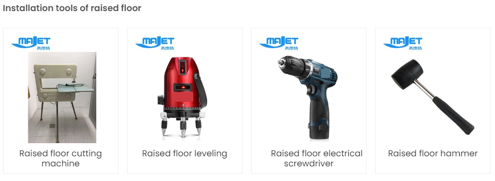 installation tools of raised floor