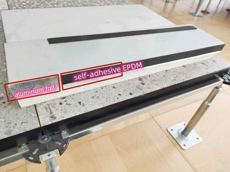 aluminum foil and self-adhesive EPDM